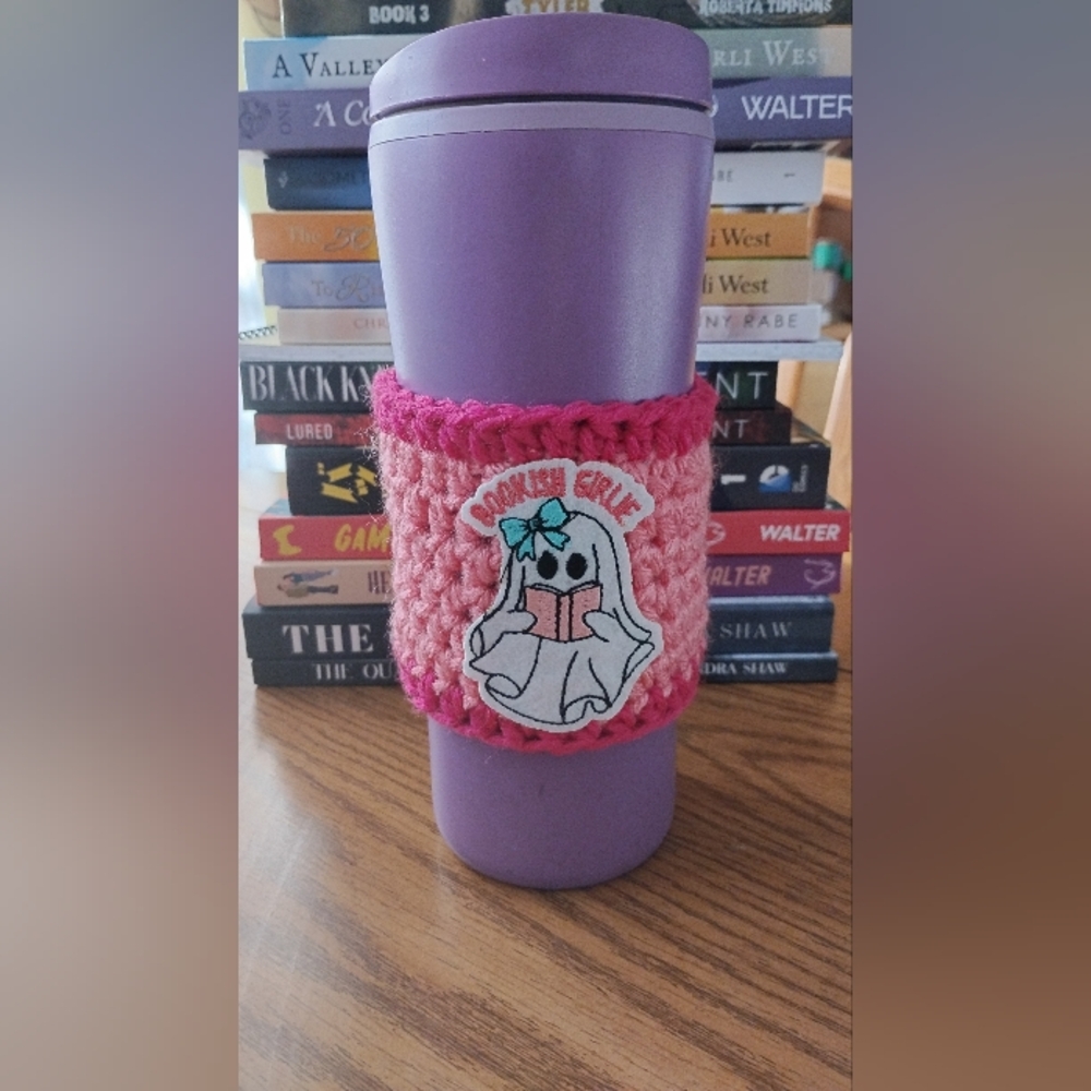 Coffee Cup Cozy - Bookish Girlie - Book Lover Gift